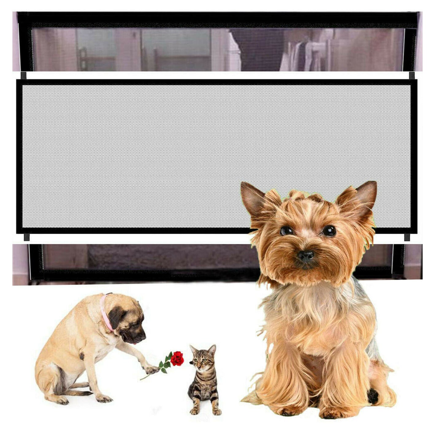 Mesh Magic Pet Gate