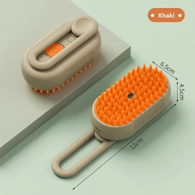 Steamy 3-in-1 Brush for Pets